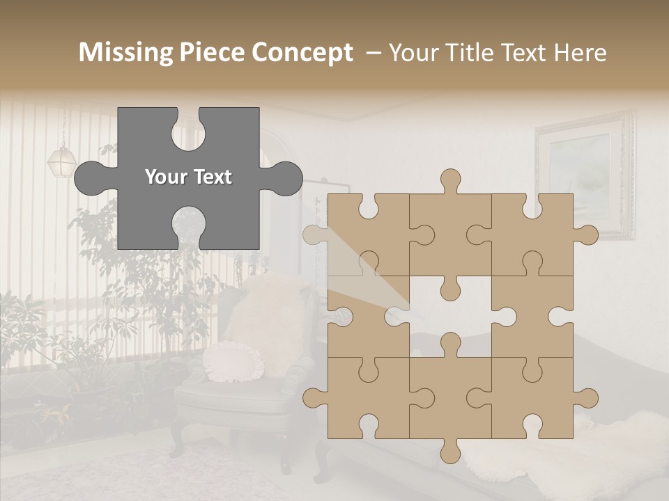 Livingroom Object Rest PowerPoint Template