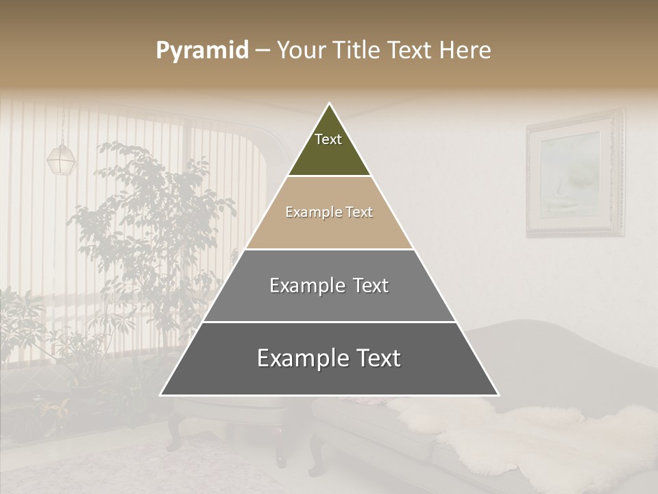 Livingroom Object Rest PowerPoint Template