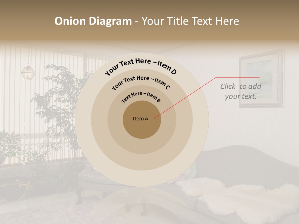 Livingroom Object Rest PowerPoint Template