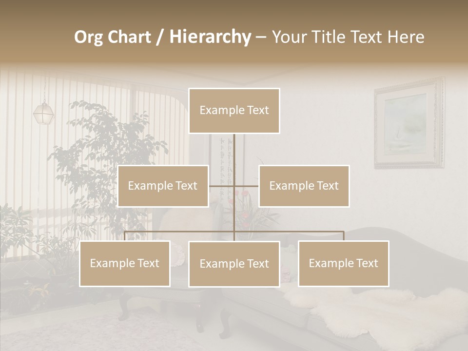 Livingroom Object Rest PowerPoint Template