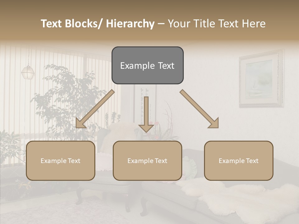 Livingroom Object Rest PowerPoint Template