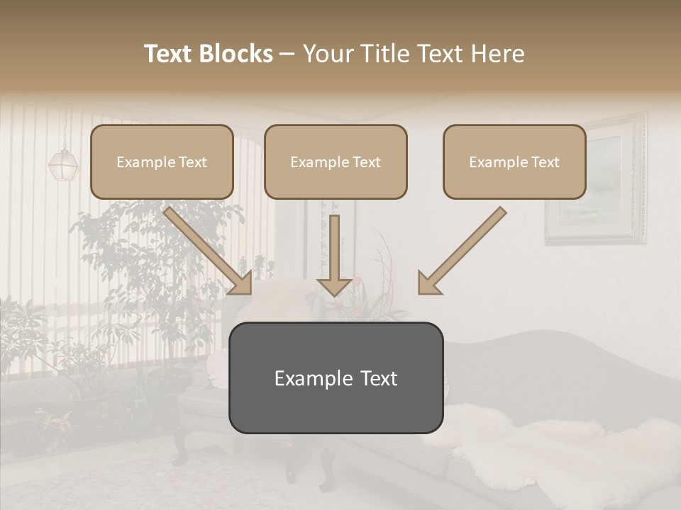 Livingroom Object Rest PowerPoint Template