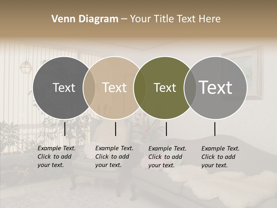 Livingroom Object Rest PowerPoint Template