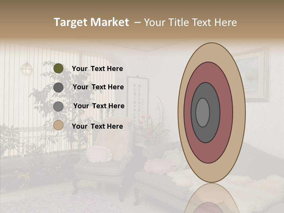 Livingroom Object Rest PowerPoint Template