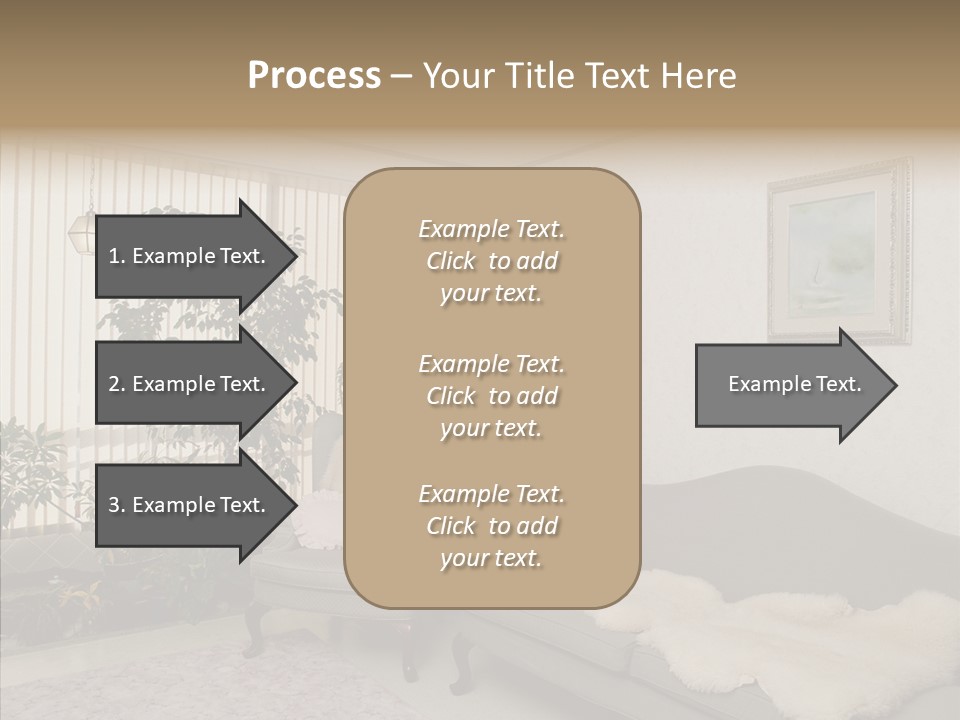 Livingroom Object Rest PowerPoint Template