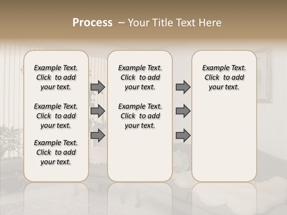 Livingroom Object Rest PowerPoint Template