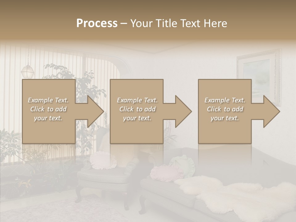 Livingroom Object Rest PowerPoint Template