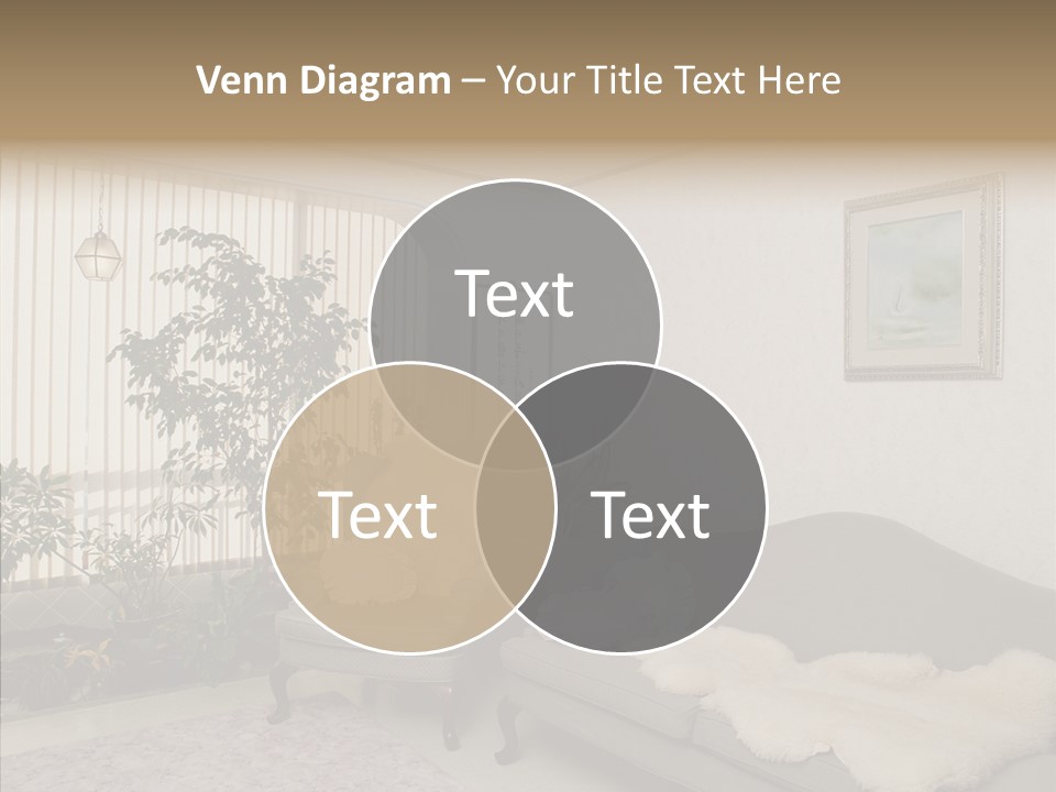 Livingroom Object Rest PowerPoint Template