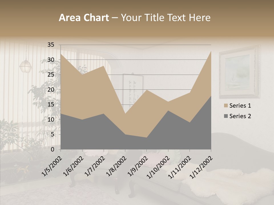 Livingroom Object Rest PowerPoint Template