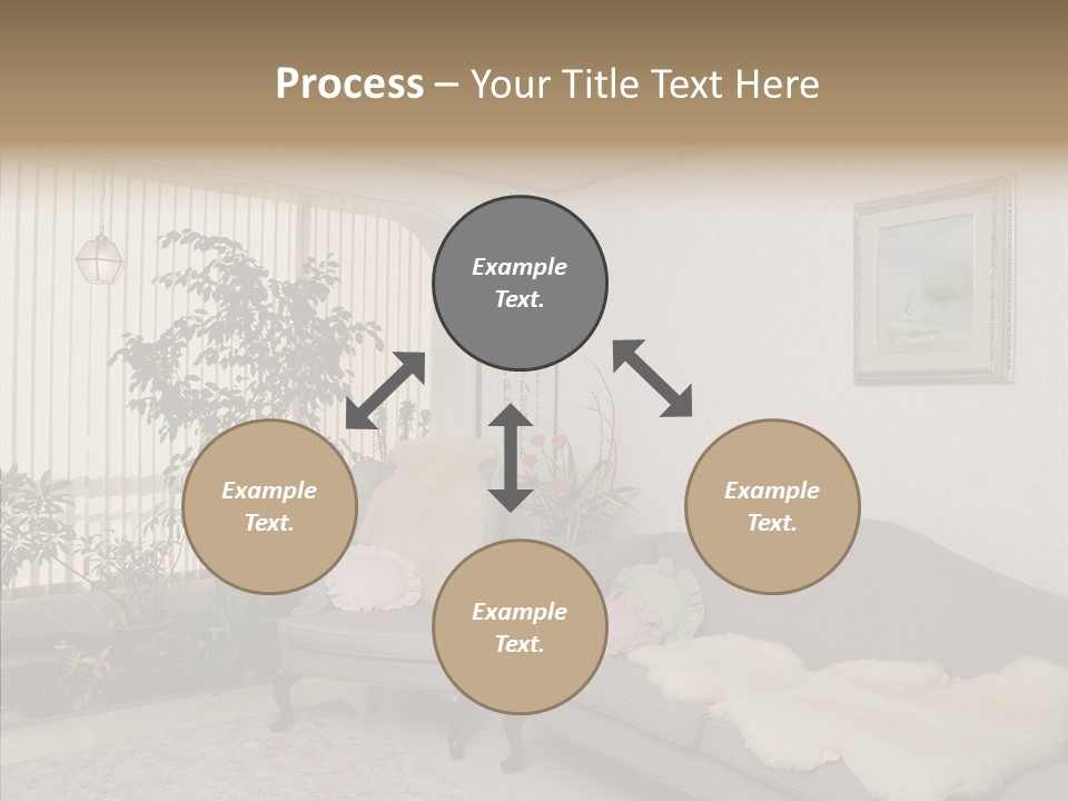 Livingroom Object Rest PowerPoint Template