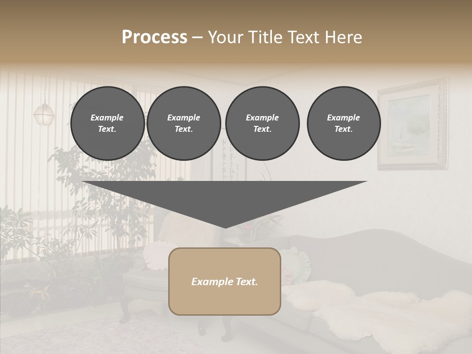 Livingroom Object Rest PowerPoint Template