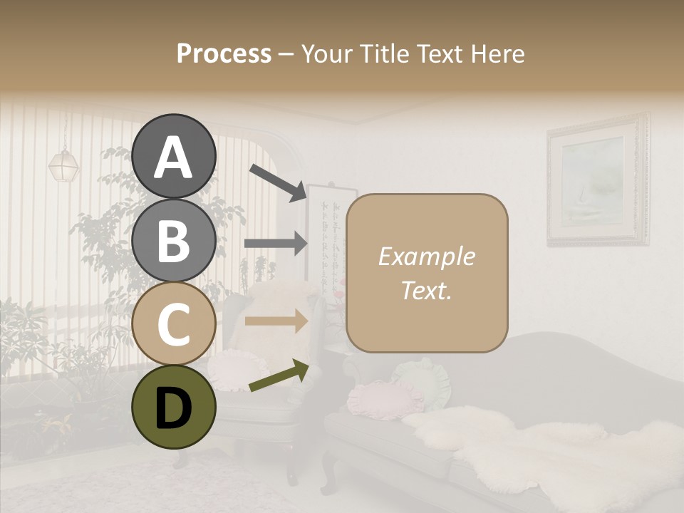 Livingroom Object Rest PowerPoint Template