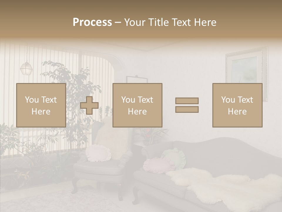 Livingroom Object Rest PowerPoint Template