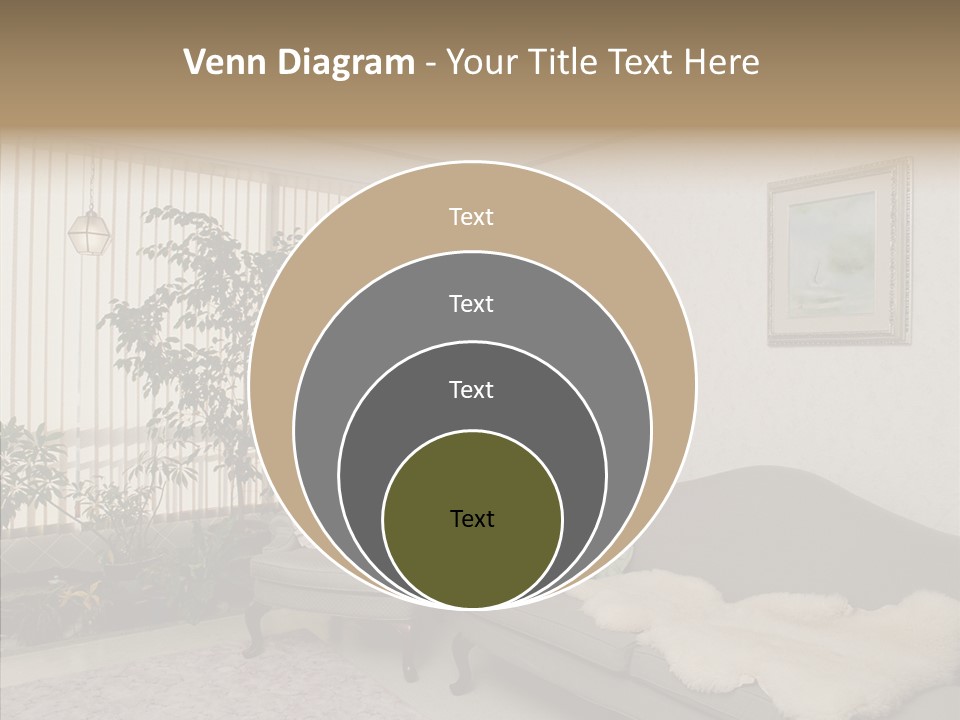 Livingroom Object Rest PowerPoint Template