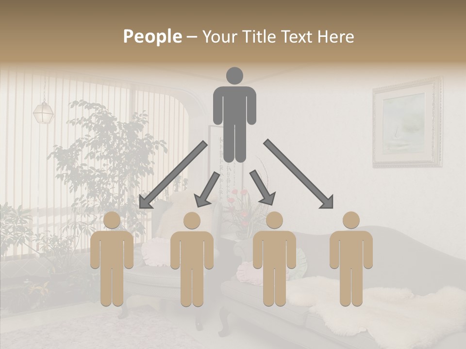 Livingroom Object Rest PowerPoint Template