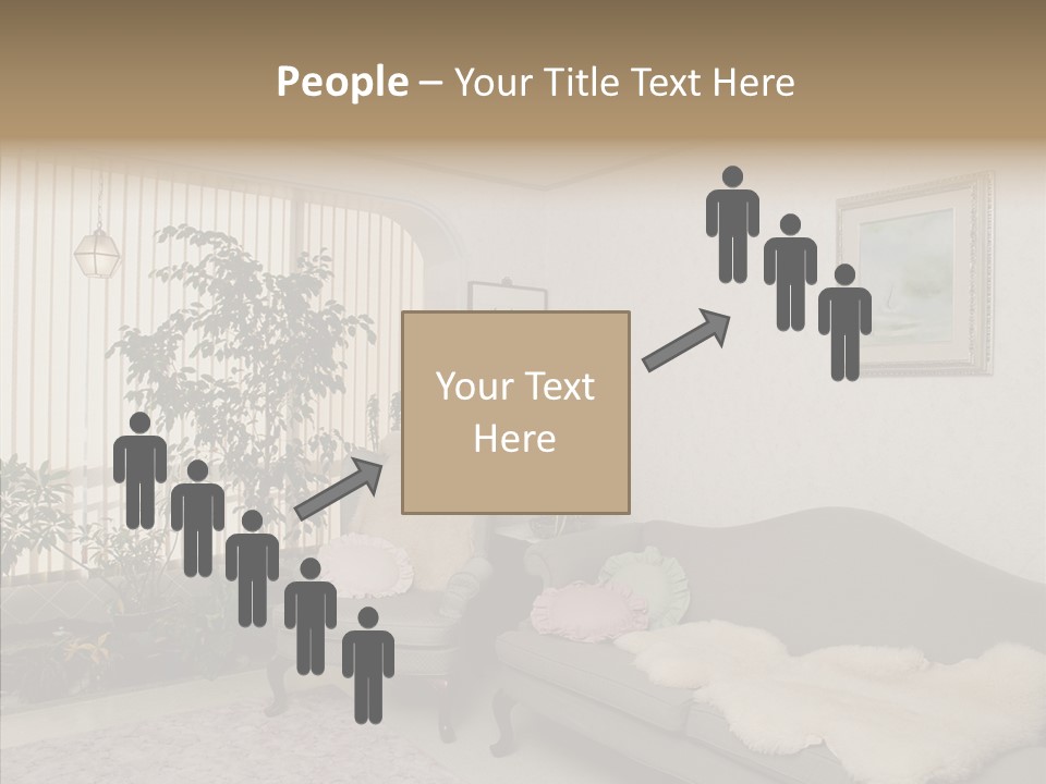 Livingroom Object Rest PowerPoint Template