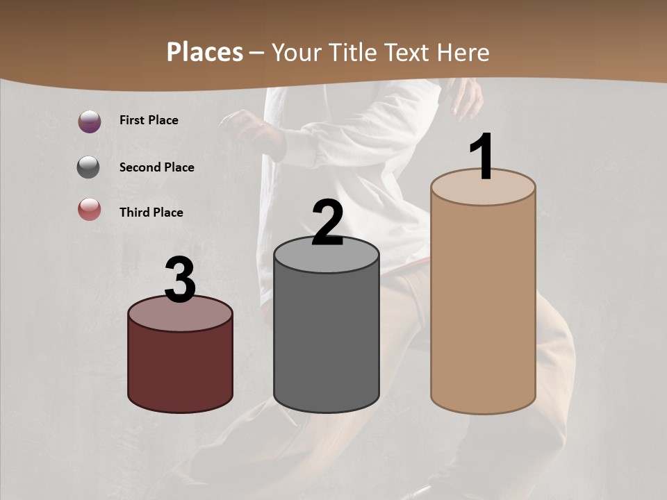 Jumping Motion Studio PowerPoint Template
