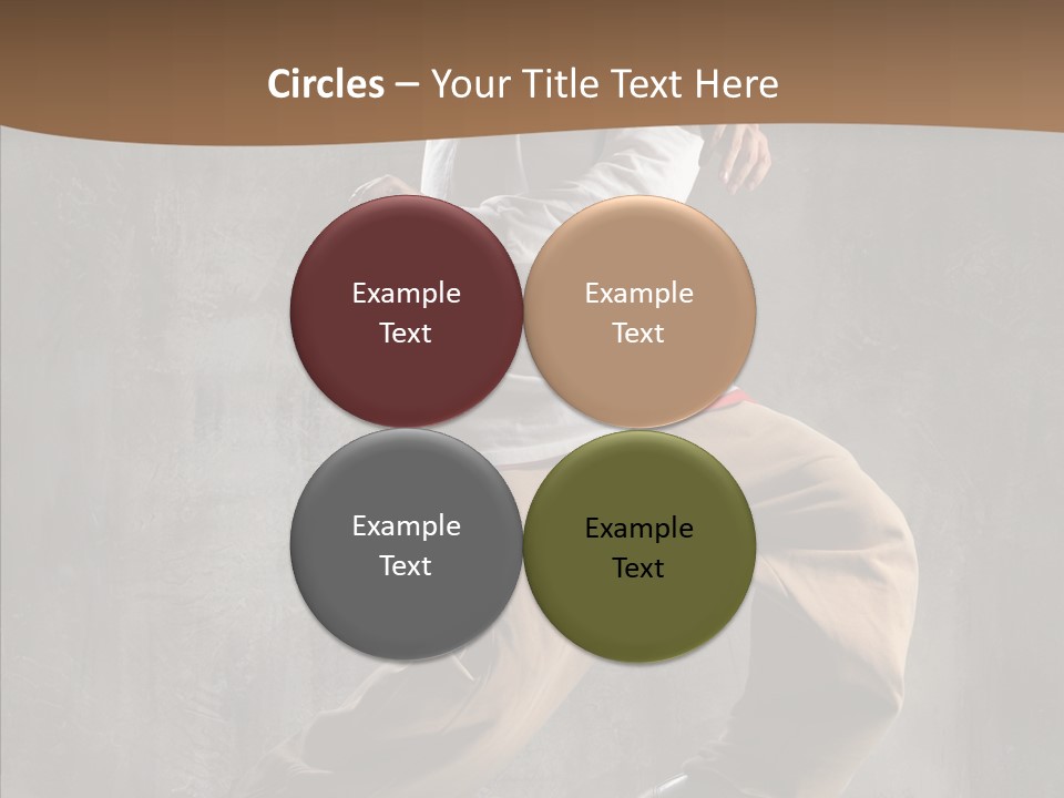 Jumping Motion Studio PowerPoint Template