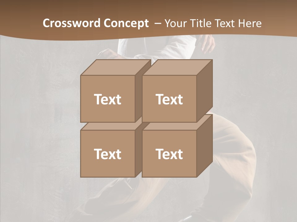 Jumping Motion Studio PowerPoint Template