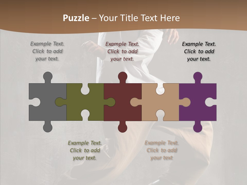 Jumping Motion Studio PowerPoint Template