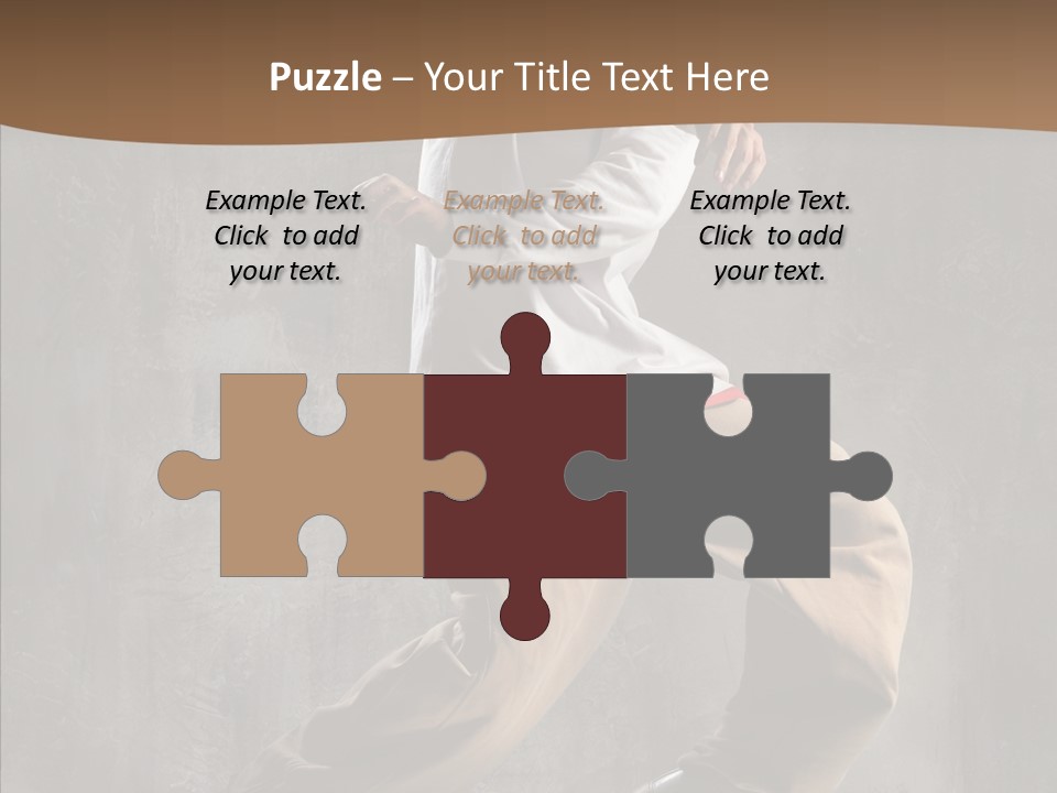 Jumping Motion Studio PowerPoint Template