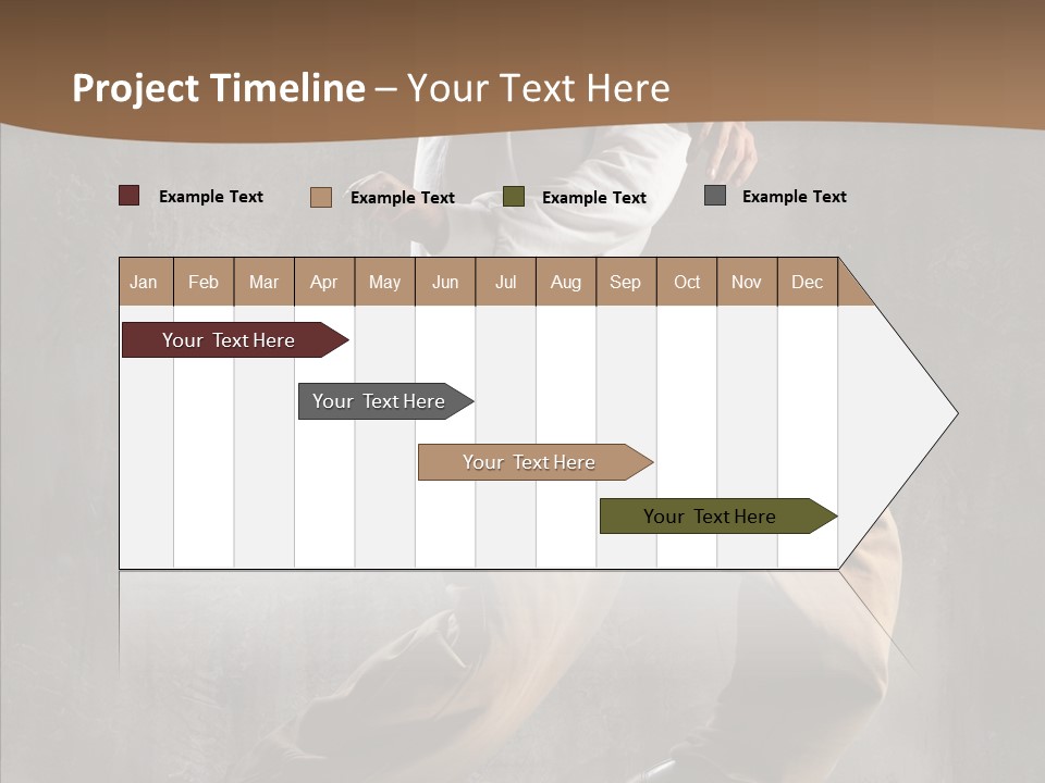 Jumping Motion Studio PowerPoint Template