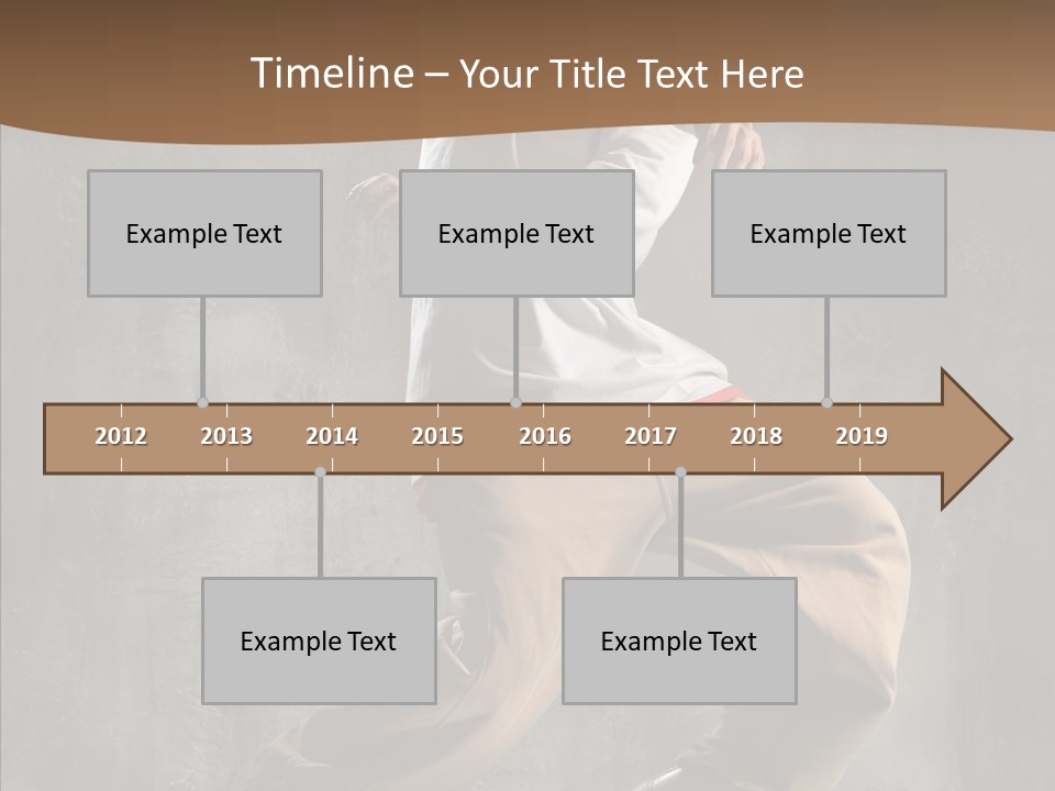 Jumping Motion Studio PowerPoint Template