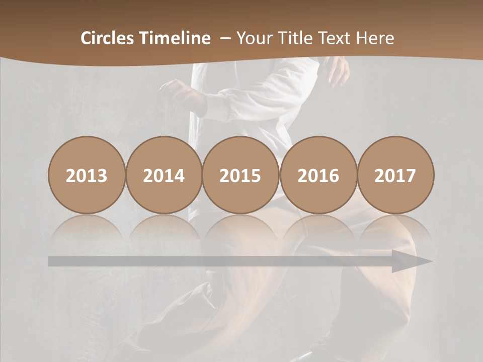 Jumping Motion Studio PowerPoint Template