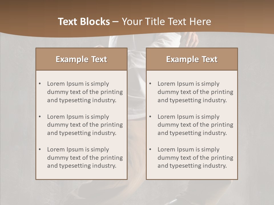 Jumping Motion Studio PowerPoint Template