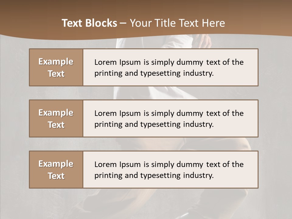 Jumping Motion Studio PowerPoint Template