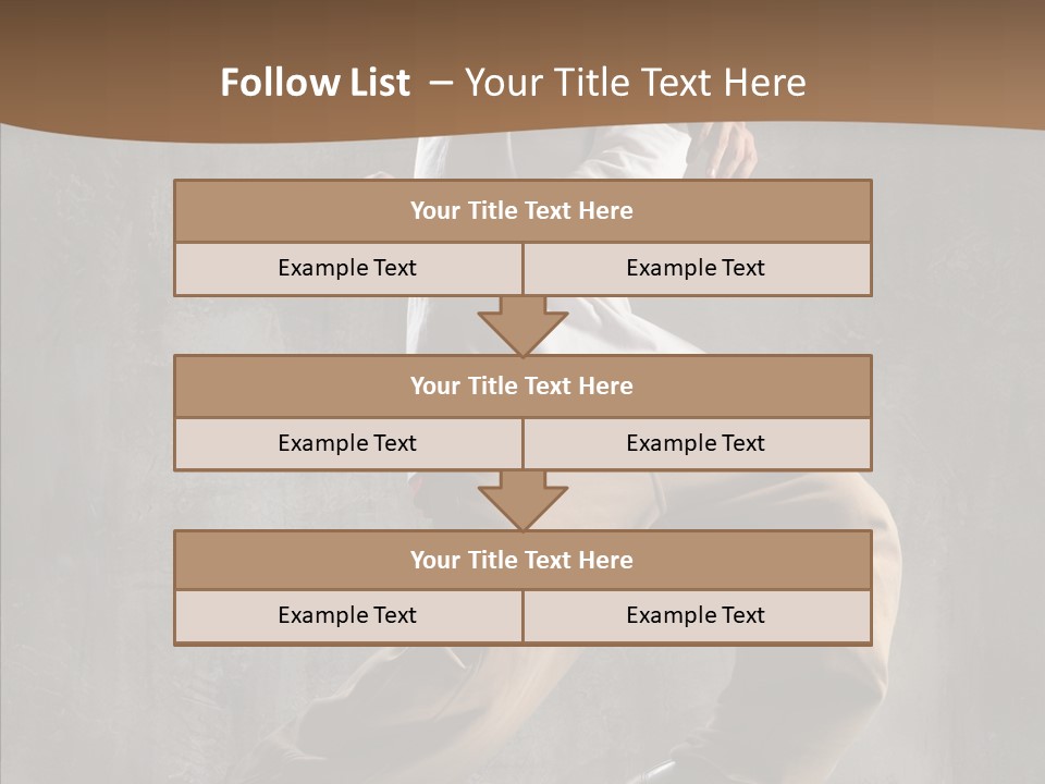 Jumping Motion Studio PowerPoint Template