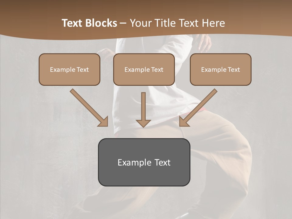 Jumping Motion Studio PowerPoint Template