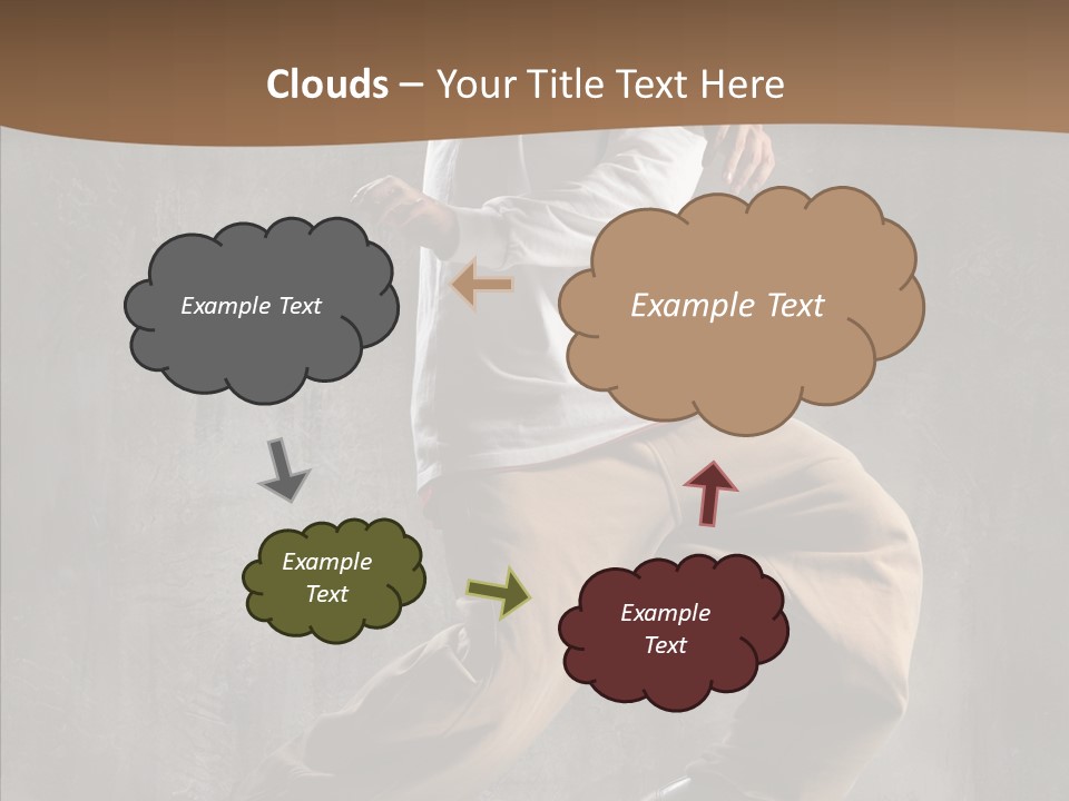 Jumping Motion Studio PowerPoint Template