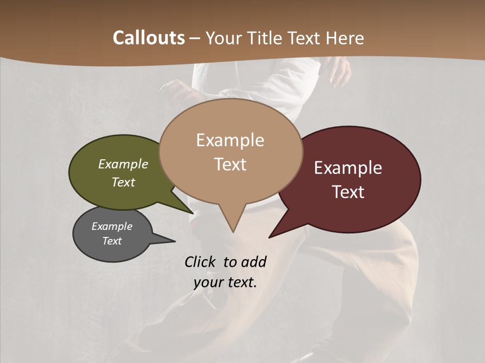 Jumping Motion Studio PowerPoint Template
