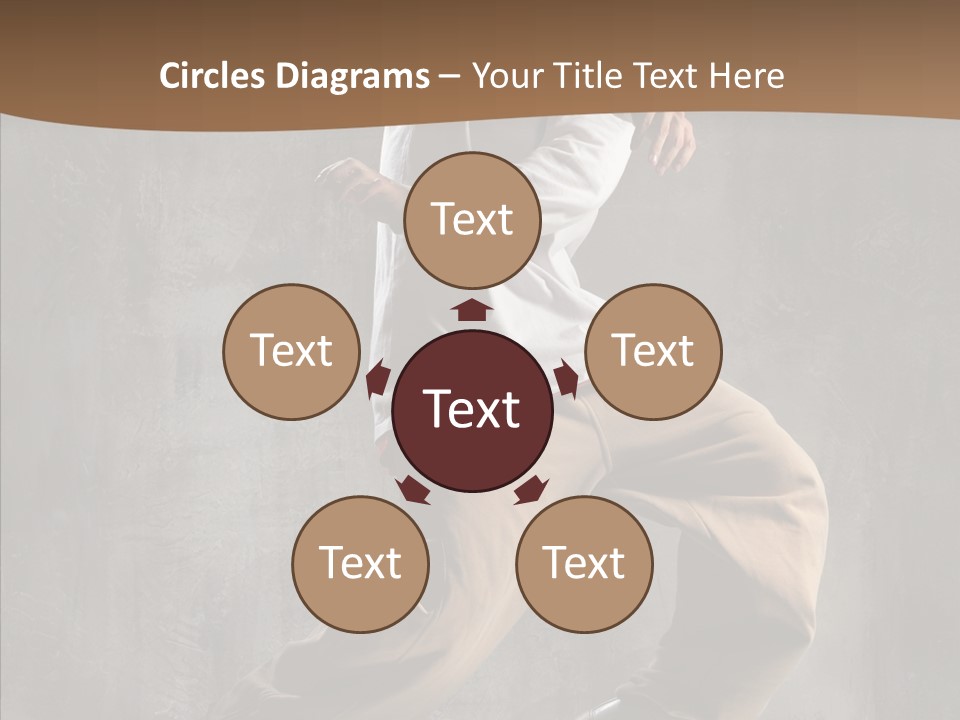 Jumping Motion Studio PowerPoint Template