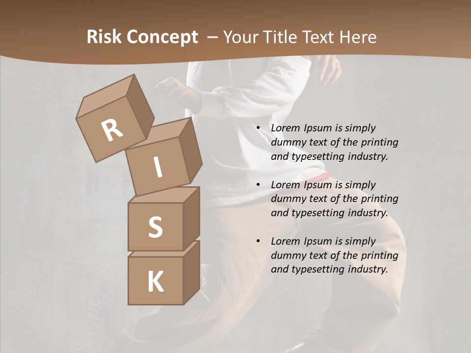 Jumping Motion Studio PowerPoint Template