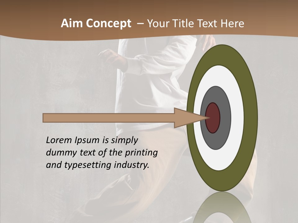 Jumping Motion Studio PowerPoint Template