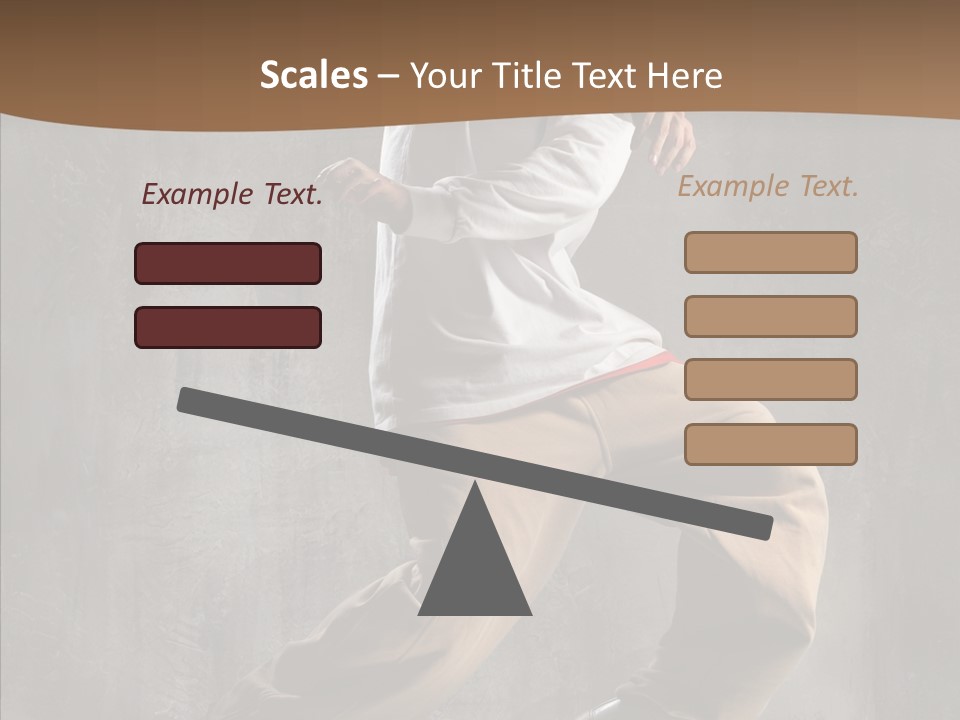 Jumping Motion Studio PowerPoint Template