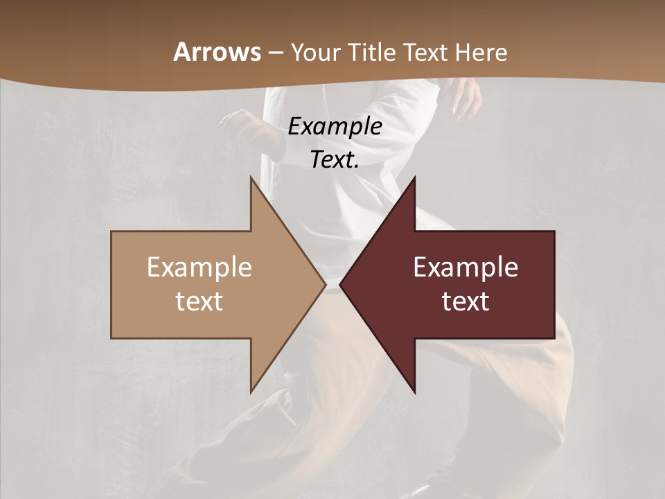 Jumping Motion Studio PowerPoint Template