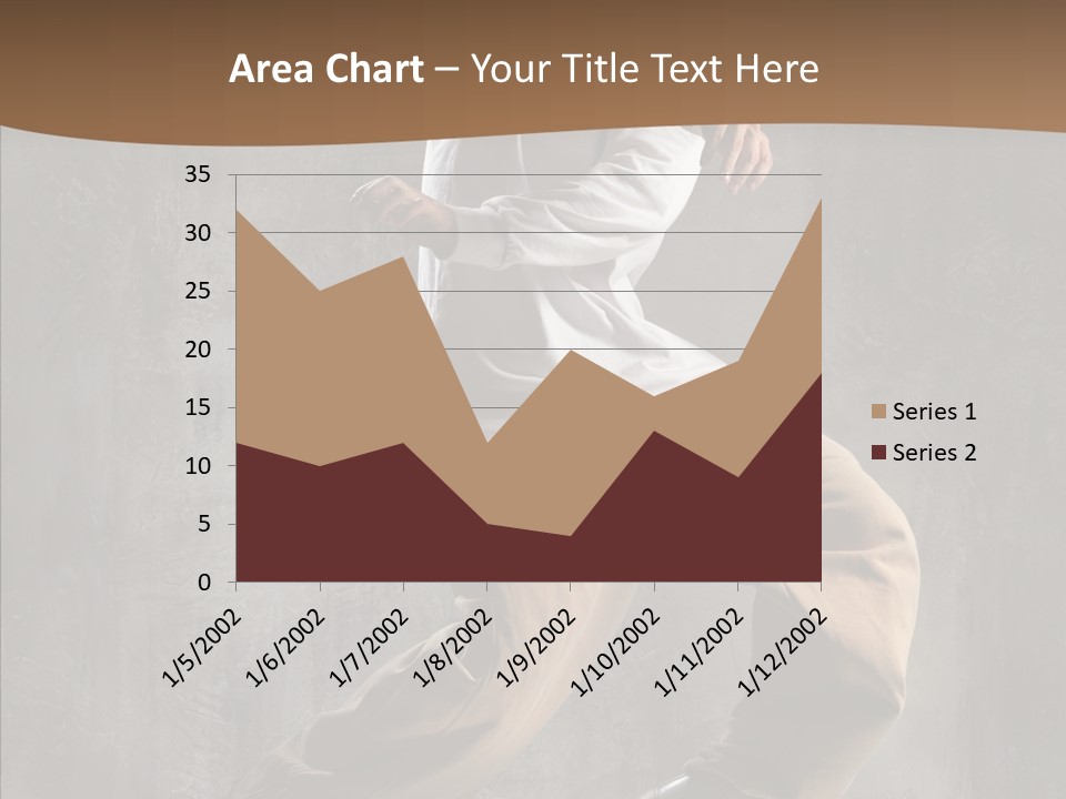 Jumping Motion Studio PowerPoint Template