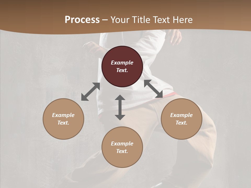 Jumping Motion Studio PowerPoint Template