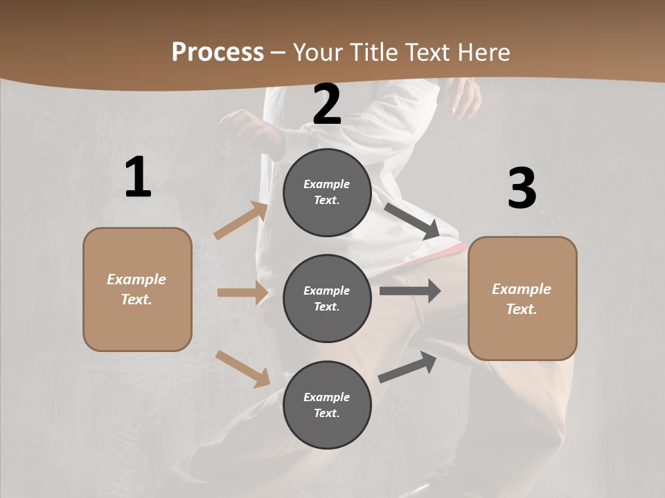 Jumping Motion Studio PowerPoint Template