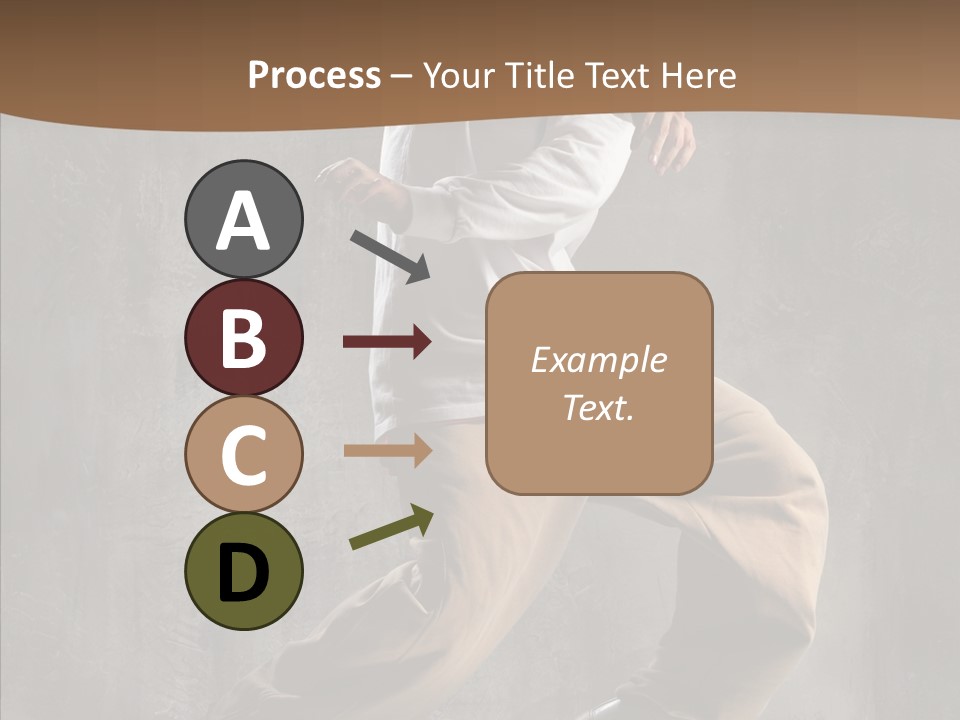 Jumping Motion Studio PowerPoint Template