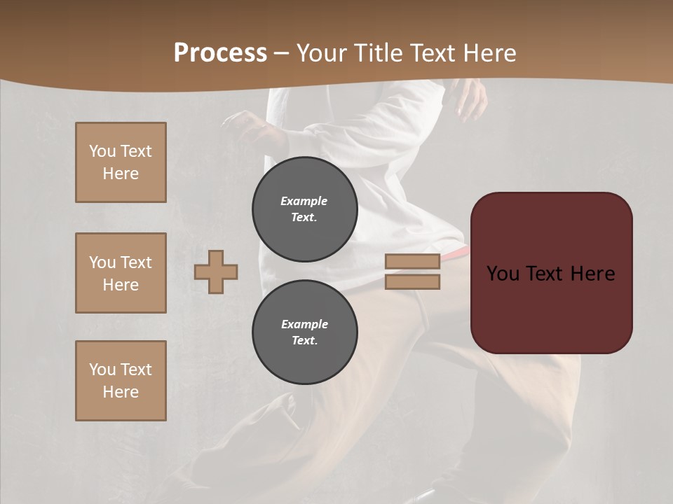 Jumping Motion Studio PowerPoint Template