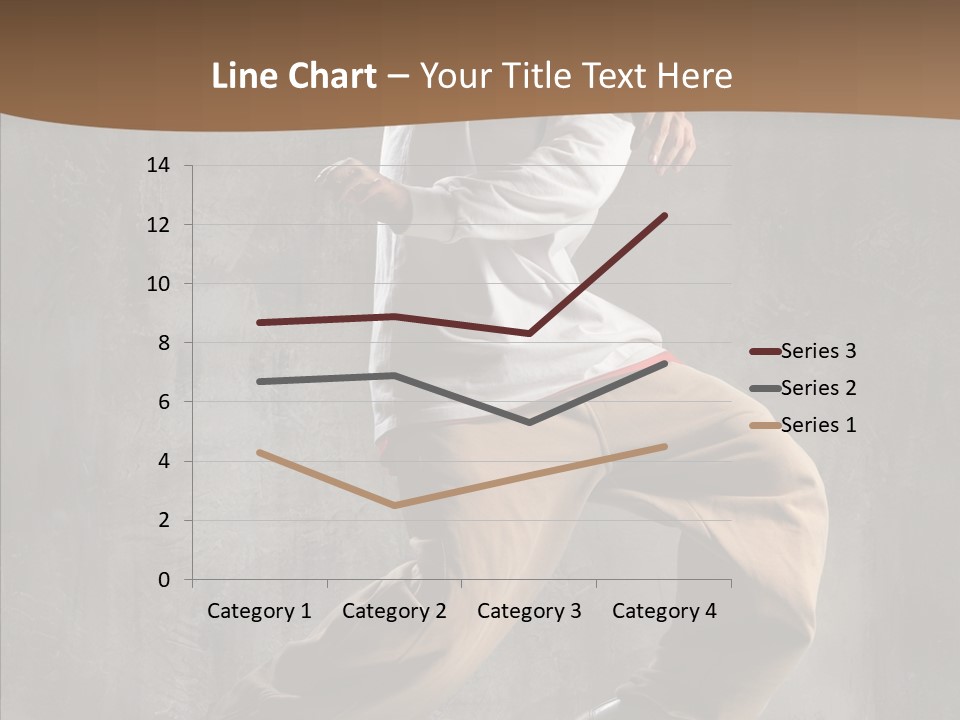 Jumping Motion Studio PowerPoint Template