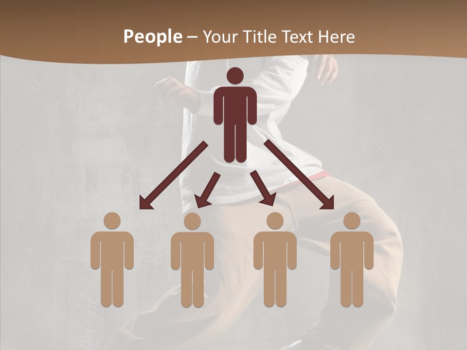 Jumping Motion Studio PowerPoint Template