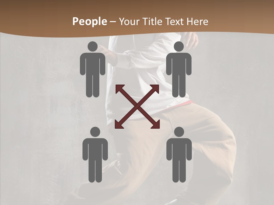 Jumping Motion Studio PowerPoint Template