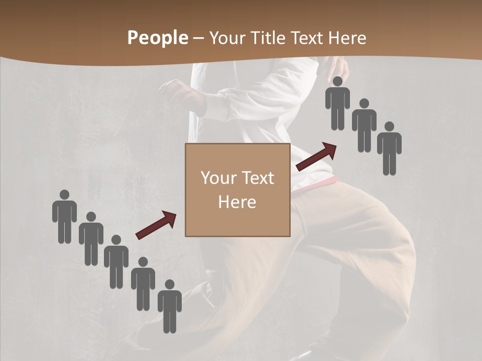 Jumping Motion Studio PowerPoint Template