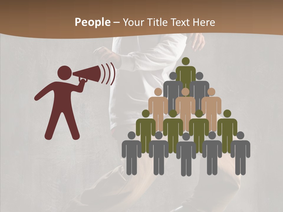 Jumping Motion Studio PowerPoint Template