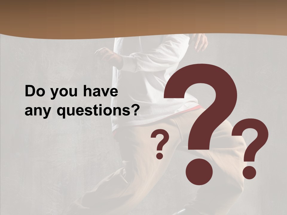 Jumping Motion Studio PowerPoint Template